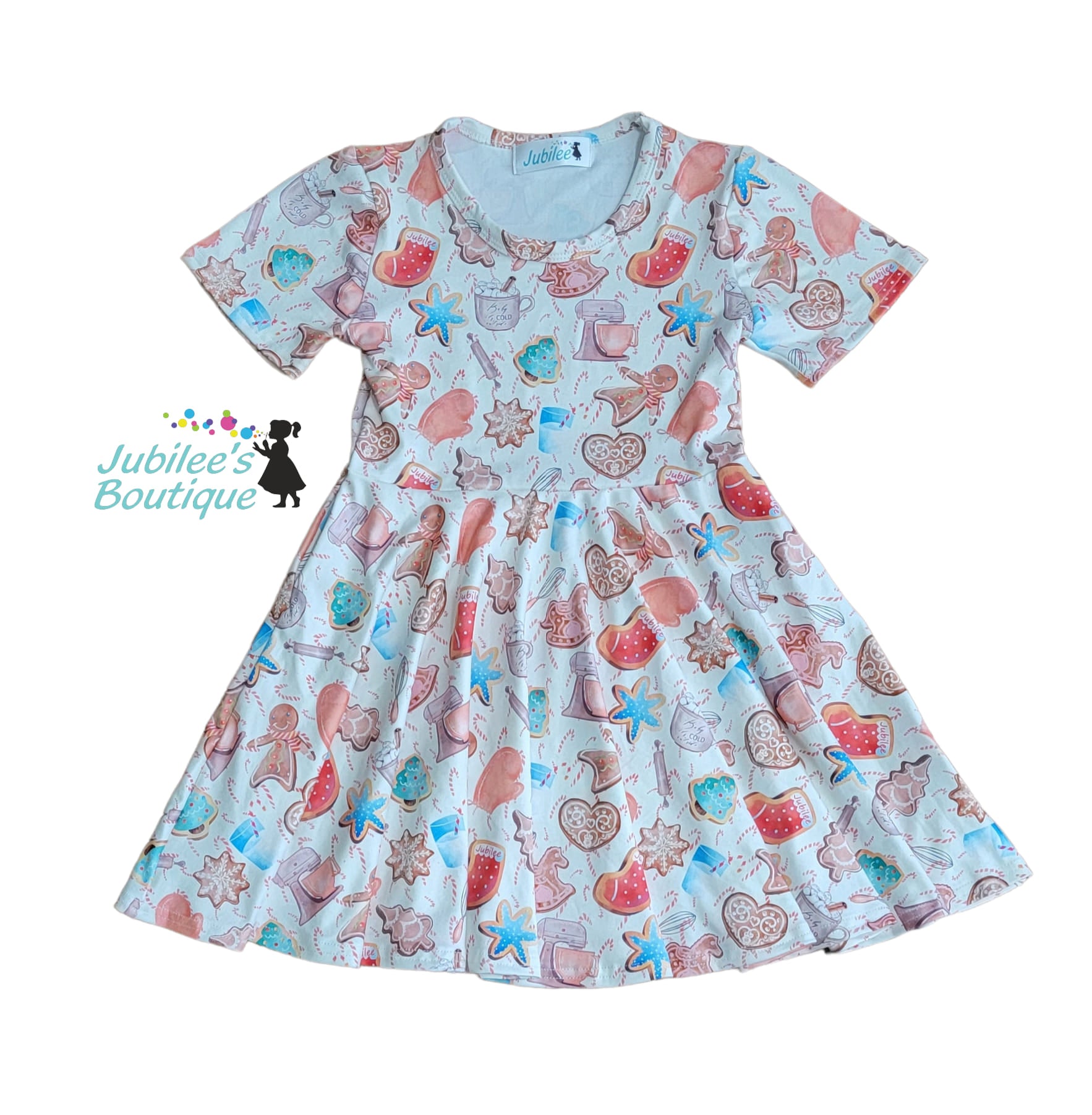 Christmas Cookie Dress – Jubilee's Boutique